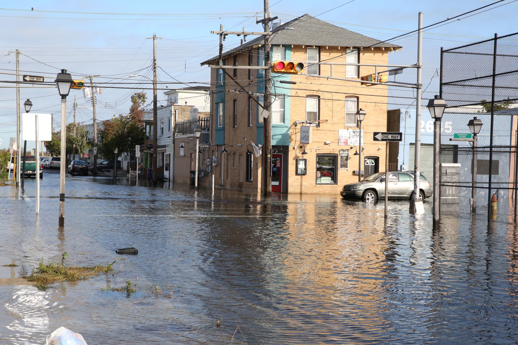 Flooding in Chelsea Friday